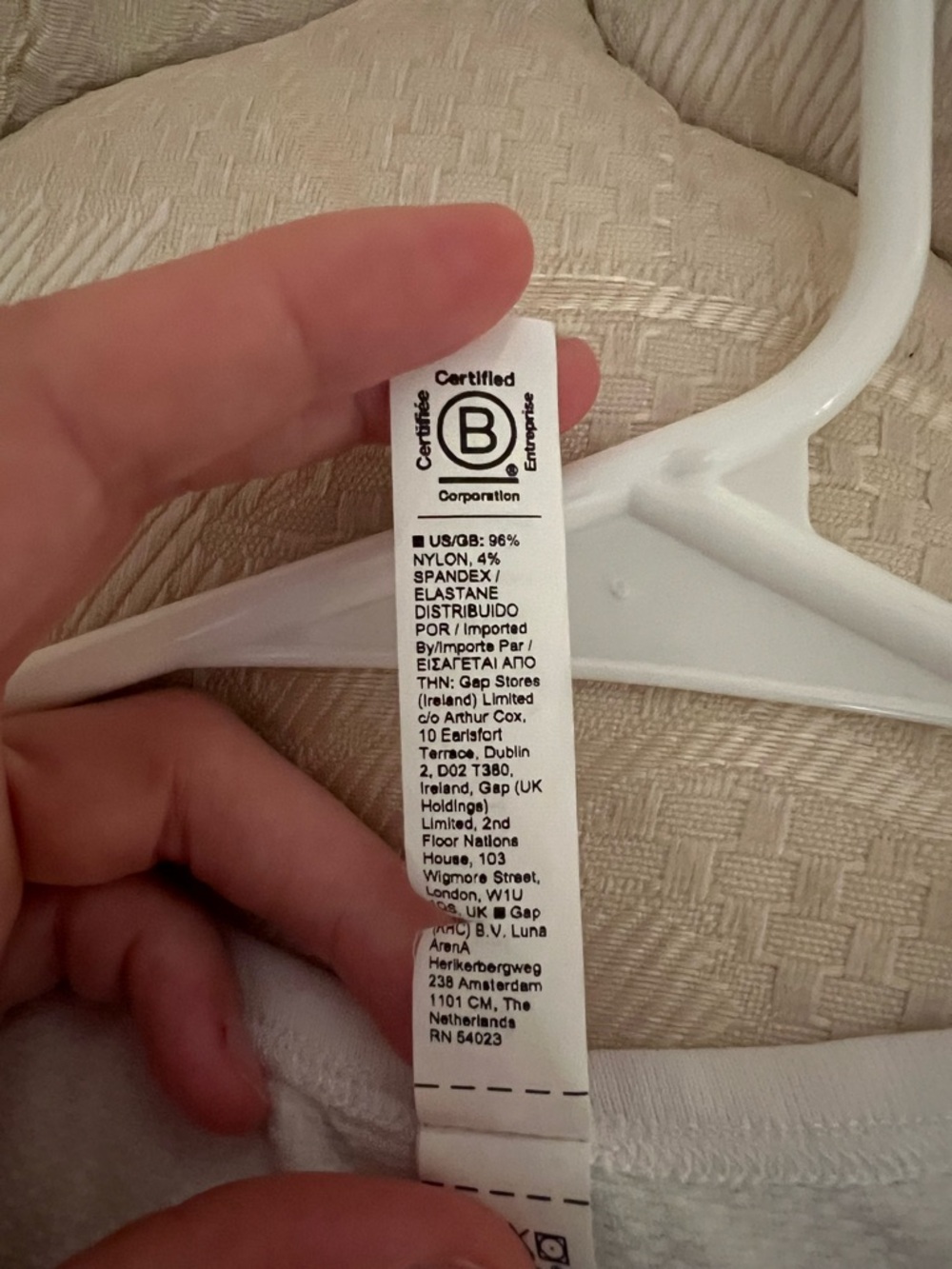 Athleta White Speedlight Tee T Shirt - Picture 6 of 6